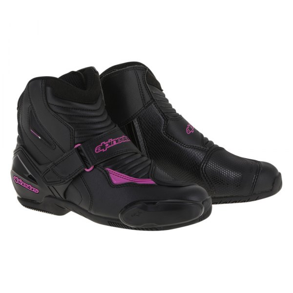 Alpinestars® - Stella SMX-1 R Boots (37, Black/Fuchsia)