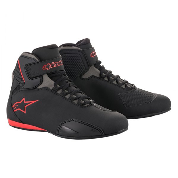 Alpinestars® - Sektor Shoes (US 10.5, Black/Gray/Red)