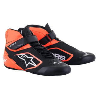 Alpinestars® - 2022 Tech-1 K V2 Black/Fluo Orange/White 13 Shoes
