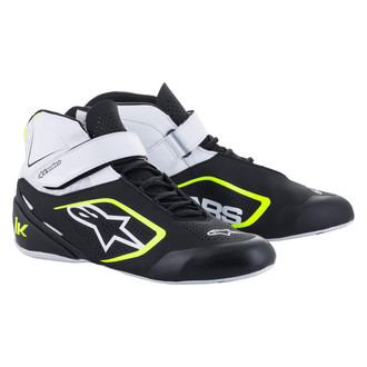 Alpinestars® - 2022 Tech-1 K V2 Black/White/Yellow 5 Shoes