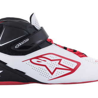 Alpinestars® - 2022 Tech-1 K V2 White/Black/Red 12.5 Shoes