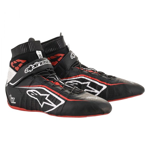 Alpinestars® - Tech-1 Z V2 Black/White/Red 10.5 Shoes
