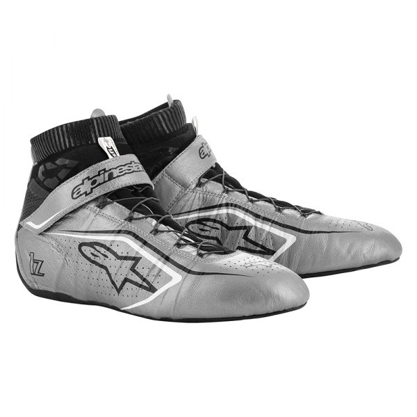 Alpinestars® - Tech-1 Z V2 Silver/Black/White 10 Shoes