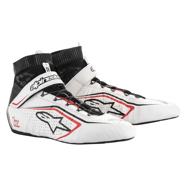 Alpinestars® - Tech-1 Z V2 White/Black/Red 12 Shoes