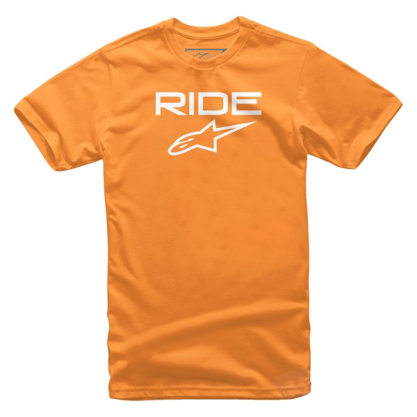 Alpinestars® - Ride 2.0 Youth Tee (X-Small, Orange/White)