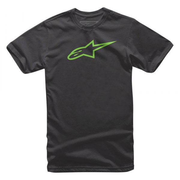 Alpinestars® - Youth Ageless Small Black/Green T-Shirt
