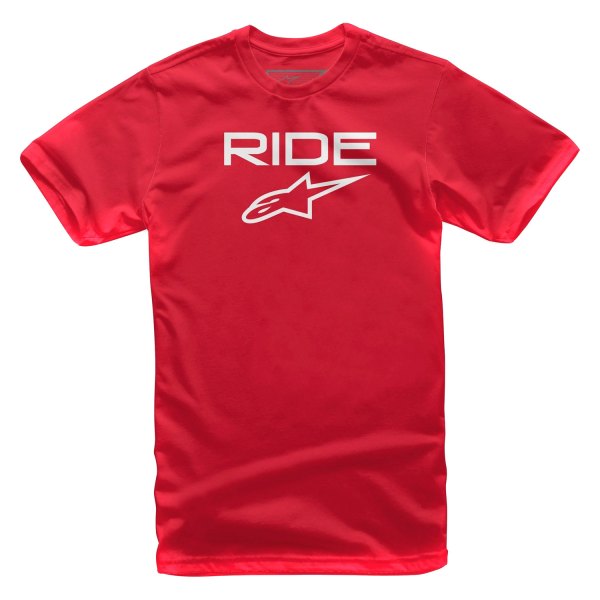 Alpinestars® - Ride 2.0 Youth Tee (Small, Red/White)