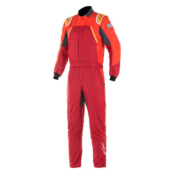 Alpinestars® - GP Pro Comp Scarlet/Red/Orange Fluorescent 44 Suit