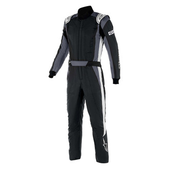 Alpinestars® - GP Pro Comp V2 SFI Black/Asphalt/White 56 Bootcut Suit