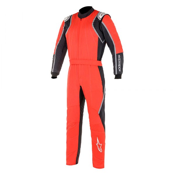 Alpinestars® - 2021 GP Race V2 Red/Black 50 Boot Cut Suit