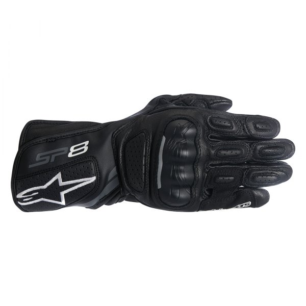Alpinestars® - Stella SP-8 V2 Gloves (X-Small, Black/Gray)