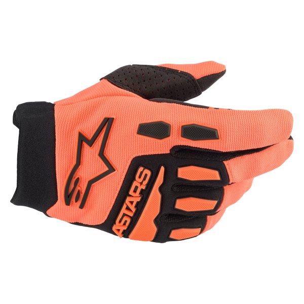 Alpinestars® - Full Bore Youth Gloves (2X-Small, Orange/Black)