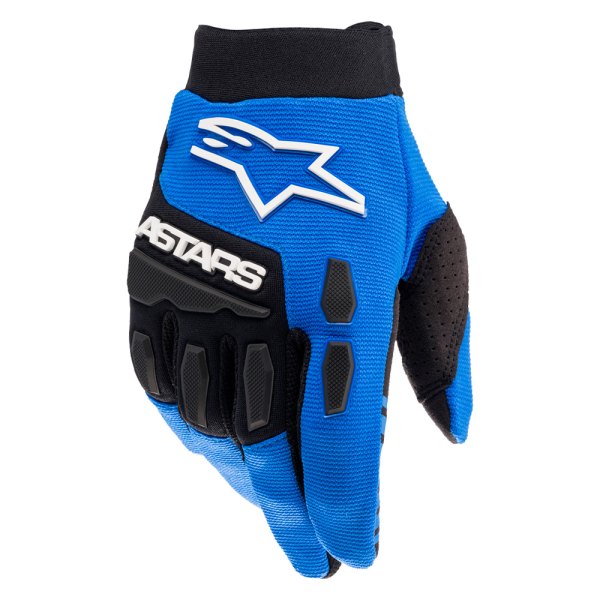 Alpinestars® - Full Bore Youth Gloves (Medium, Blue/Black)
