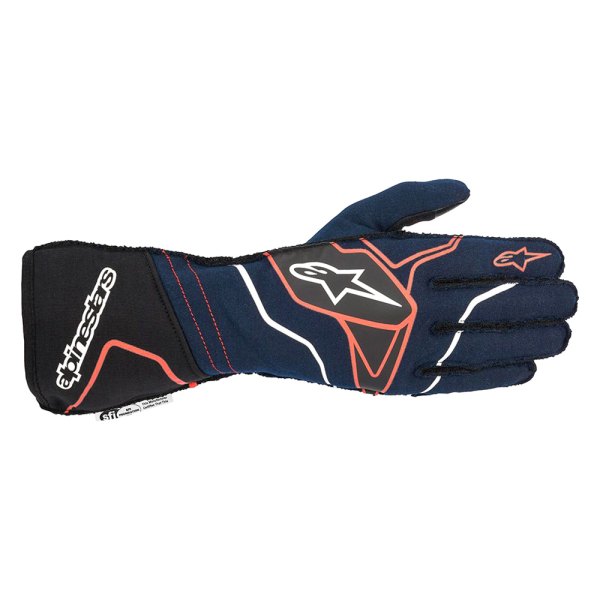 Alpinestars® - Tech-1 ZX V2 Navy/Black/Red Small Gloves
