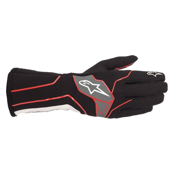 Alpinestars® - Tech-1 K V2 Black/Red/White Medium Gloves