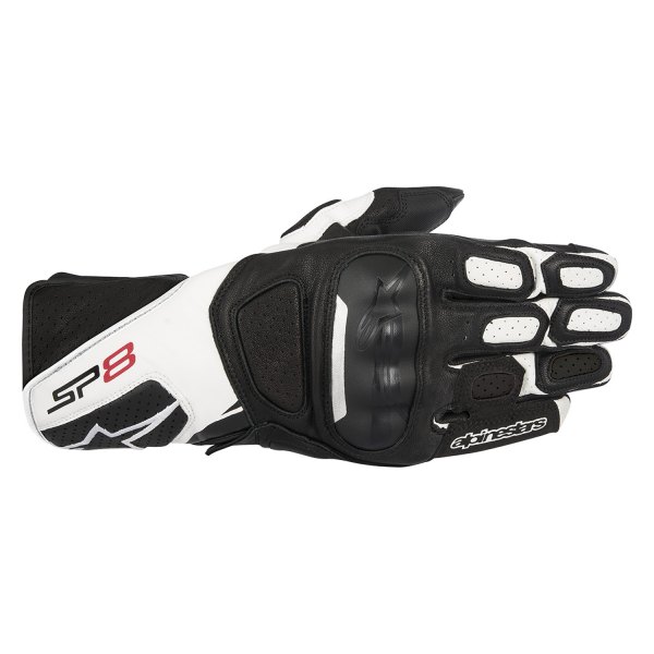 Alpinestars® - SP-8 V2 Gloves (2X-Large, Black/White)