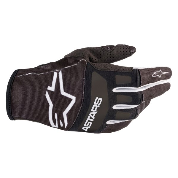Alpinestars® - Techstar V2 Men's Gloves (X-Large, Black/White)