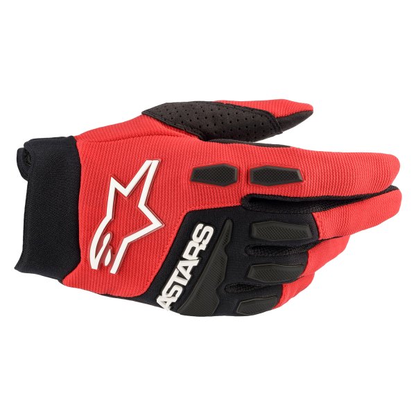 Alpinestars® - Full Bore Gloves (2X-Large, Bright Red/Black)