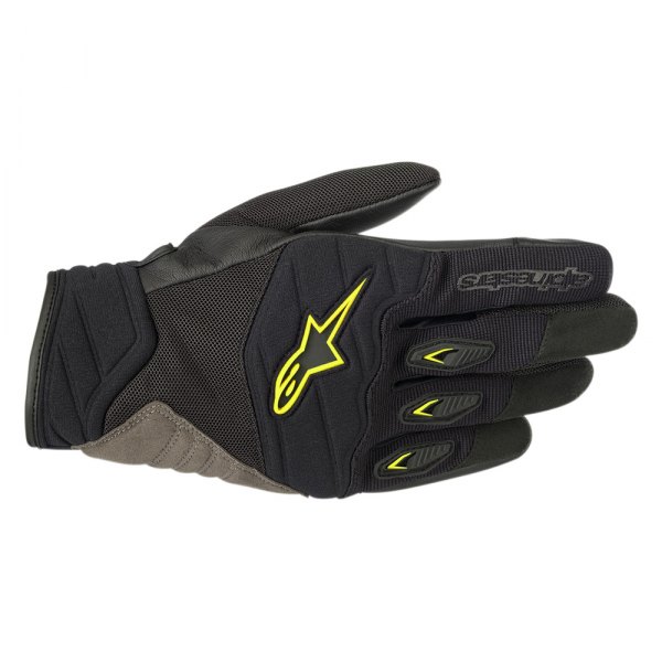 Alpinestars® - Shore Gloves (Large, Black/Yellow Fluo)