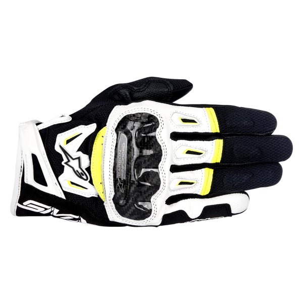 Alpinestars® - SMX-2 Air V2 Gloves (3X-Large, Black/White/Yellow Fluo)