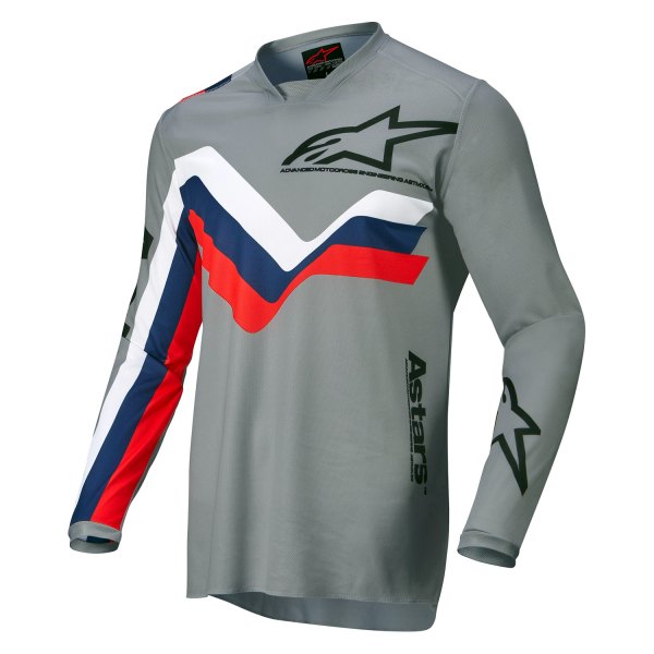 Alpinestars® - Racer Braap Jersey (X-Large, Mid Gray)