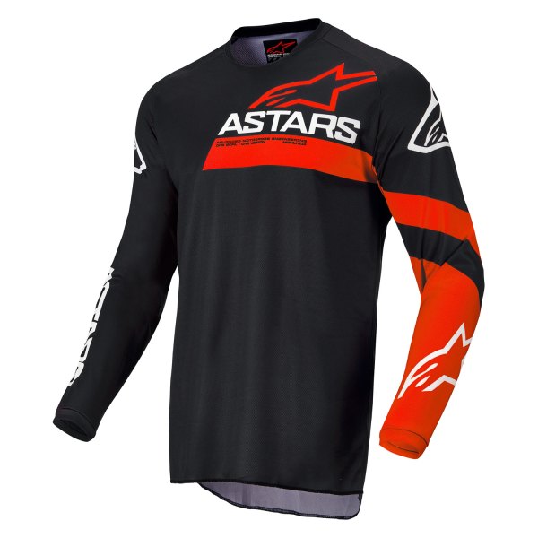 Alpinestars® - Racer Chaser Youth Jersey (Medium, Black/Bright Red)