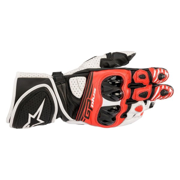 Alpinestars® - GP Plus R V2 Gloves (Large, Black/White/Red)