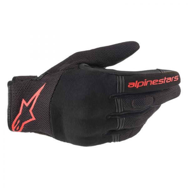 Alpinestars® - Copper Gloves (Small, Black/Red/Fluo)