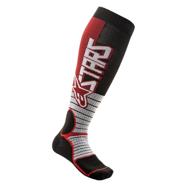 Alpinestars® - MX Pro Socks (Large, Burgundy/Black)