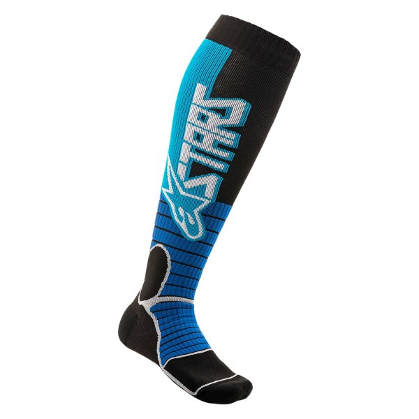 Alpinestars® - MX Pro Socks (Large, Cyan/Black)