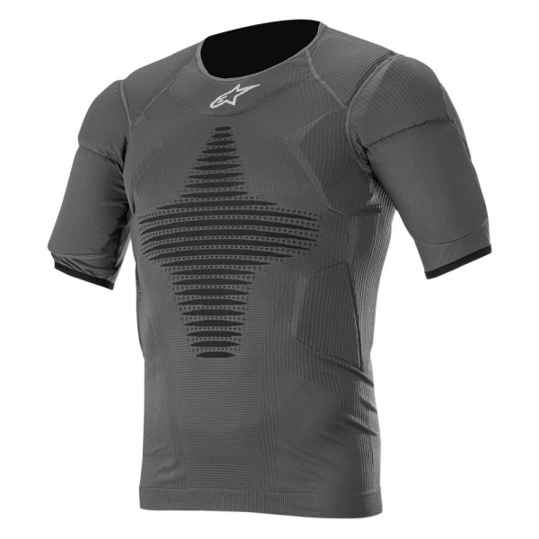 Alpinestars® - A-0 Roost Base Layer Long Sleeve Top (Small/Medium, Anthracite/Black)