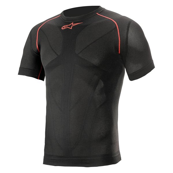 Alpinestars® - Ride Tech V2 Summer Medium/Large Black/Red T-Shirt