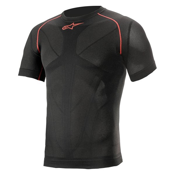 Alpinestars® - Ride Tech V2 Summer Short Sleeve Top (X-Small/Small, Black/Red)