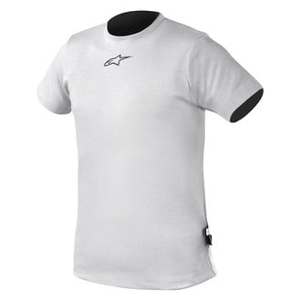 Alpinestars® 475440-19-L - Nomex Sfi Short Sleeve Top (Large, Silver)