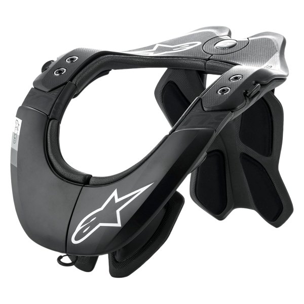 Alpinestars® - BNS Tech-2 Neck Support (Large/X-Large, Black/Cool Gray)