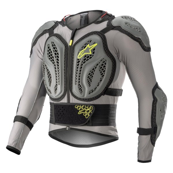 Alpinestars® - Bionic Action Youth Jacket (2X-Large, Dark Gray/Ash Gray/Fluo Yellow)