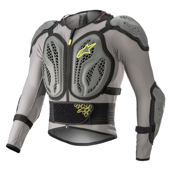 Alpinestars® - Bionic Action Jacket (Large, Dark Gray/Ash Gray/Yellow Fluo)
