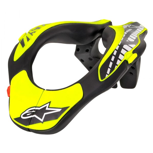 Alpinestars® - Youth Neck Support (One Size, Black/Yellow)