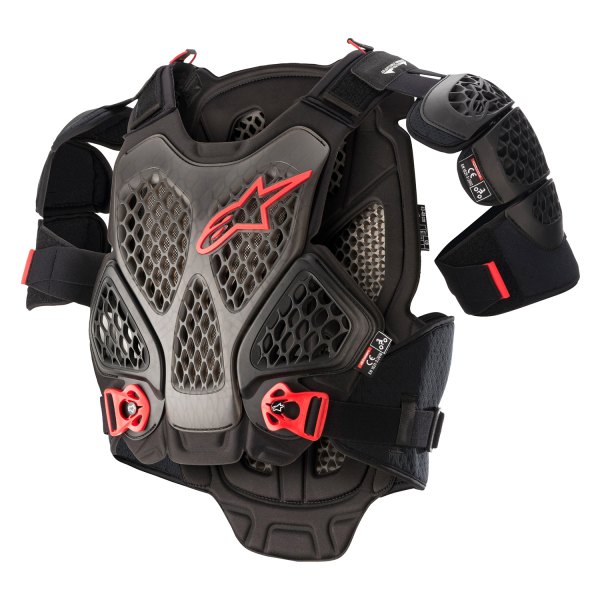 Alpinestars® - A-6 Chest Protector (X-Large/2X-Large, Black/Anthracite)
