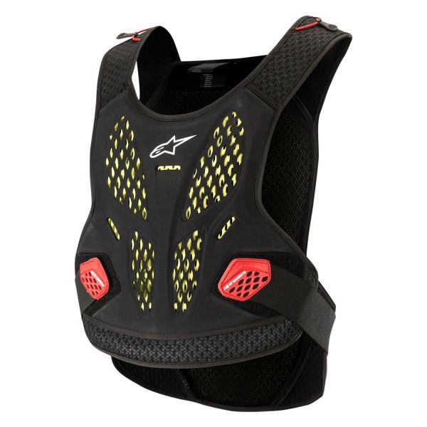 Alpinestars® - Sequence Chest Protector (X-Large/2X-Large, Black/Red)