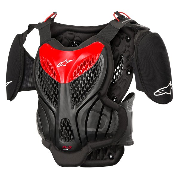 Alpinestars® - A-5 S Youth Body Armor (Large/X-Large, Black/Red)