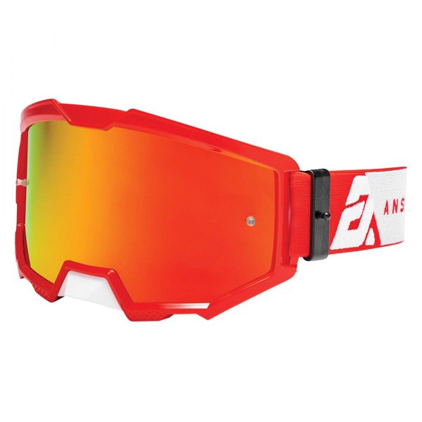 Answer Racing® - Apex 3 Goggles (White/Red)