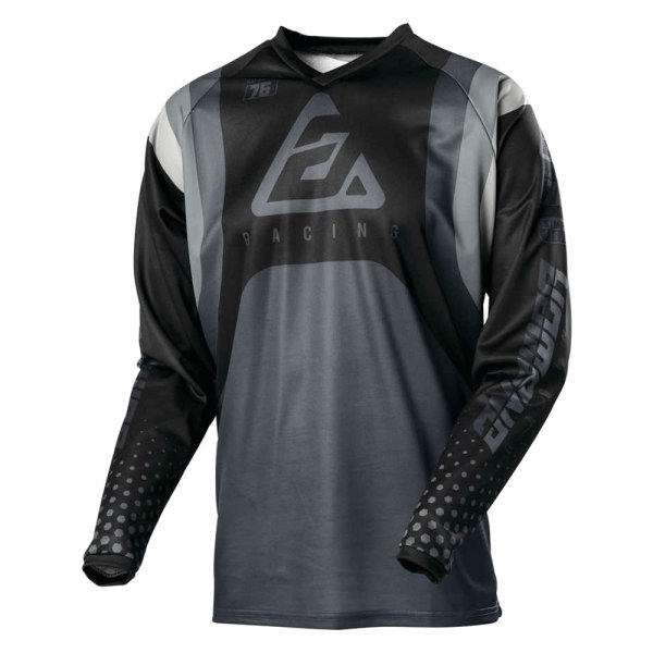 Answer Racing® - A21 Syncron Swish Men's Jersey (Small, Nickle/Steel/Charcoal)