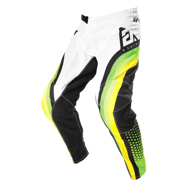 Answer Racing® - A21 Syncron Swish Men's Pants (30, Green/Hyper Acid/White)
