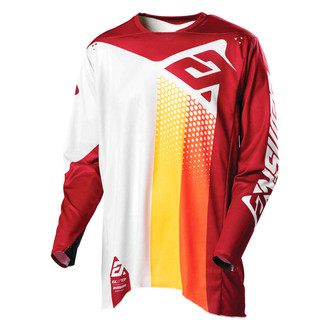 Answer Racing® - A21 Elite Pace Men's Jersey (2X-Large, Ghost/Berry/Orange)
