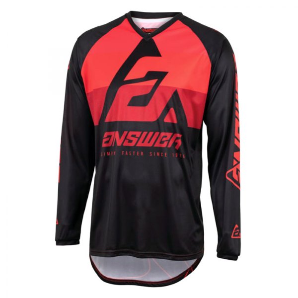Answer Racing® - A23 Sync CC Men's Jersey (X-Small, Red/Black)