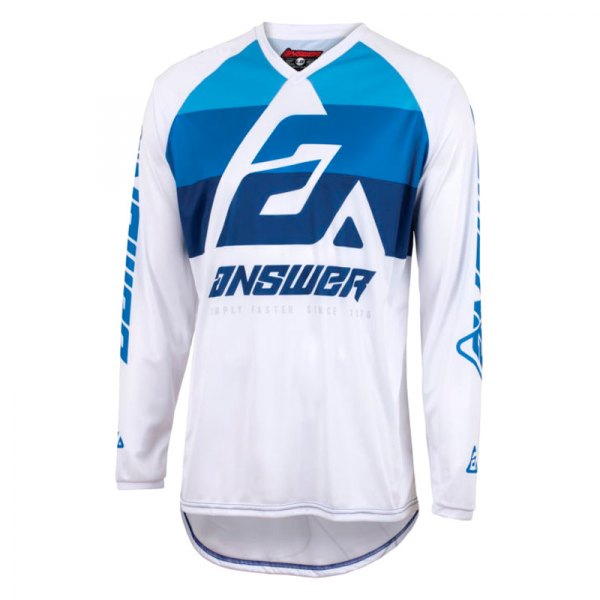 Answer Racing® - A23 Sync CC Men's Jersey (X-Small, Blue/White)