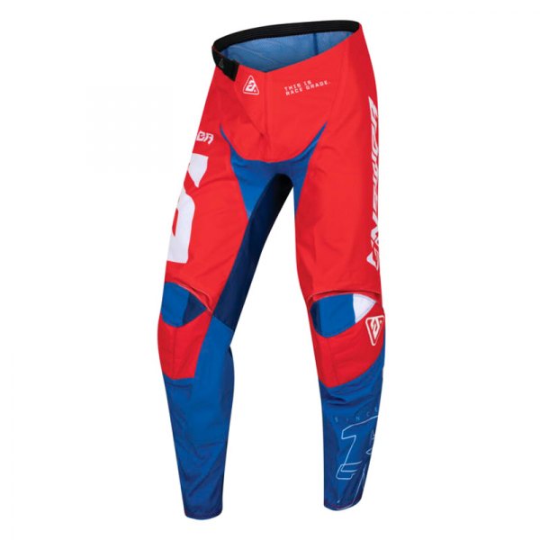 Answer Racing® - A23 Sync CC Men's Pants (28, Red/White/Blue)