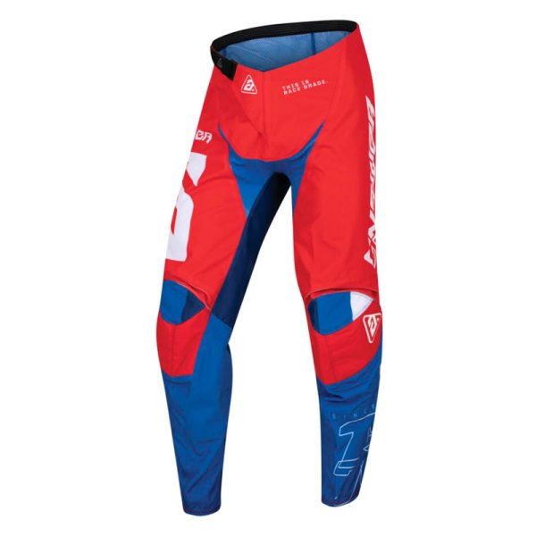 Answer Racing® - A23 Sync CC Men's Pants (32, Red/White/Blue)