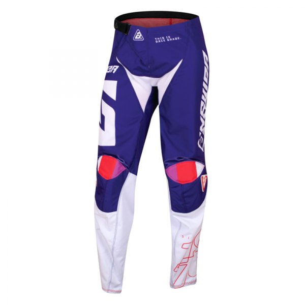 Answer Racing® - A23 Sync CC Women's Pants (6, Purple/White/Red)